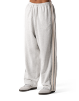 2Line Wide Sweat Pants - Ivory