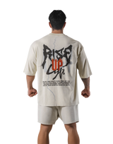 Rise Up Extra Big T-Shirt - 아이보리