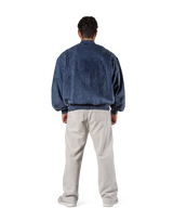 Vintage Sweat Bomber Jacket - Navy