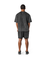 Triple Dog Graphic Vintage Big T-Shirt - Black