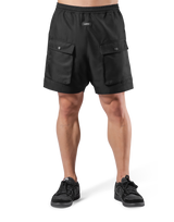 Pocket Twill Shorts - Black