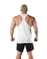 One Point Logo Training Tanktop - White