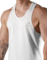 One Point Logo Training Tanktop - White