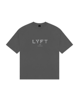LÝFT Logo Big T-Shirt V.2 - D.Grey