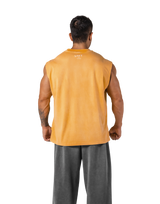 Triple Dog Graphic Vintage Tanktop - Yellow