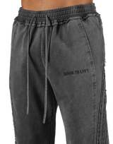 Vintage Sweat Wide Line Pants - D.Grey