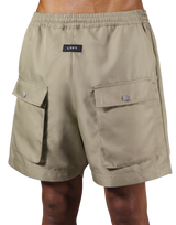 Pocket Twill Shorts - Olive