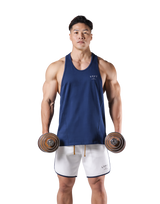 One Point Logo Training Tanktop - Navy