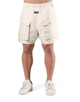 Pocket Twill Shorts - Beige