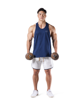 One Point Logo Training Tanktop - Navy