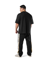 "Do it" Graphic Big T-Shirt - Black