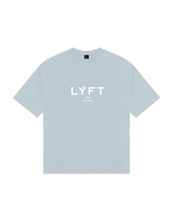 LÝFT Logo Big T-Shirt V.2 - L.Blue
