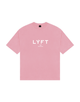 LÝFT Logo Big T-Shirt V.2 - Pink