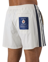 LÝFT 2Line Swim Shorts - Ivory