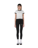 One Point Ringer T-Shirt - White