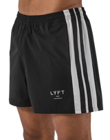 LÝFT 2Line Swim Shorts - Black