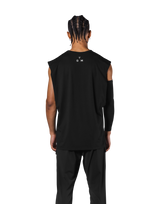 Stretch Logo No Sleeve - Black