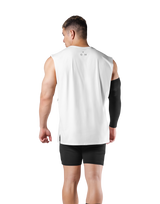 Stretch Logo No Sleeve - White