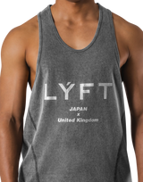 LÝFT 빈티지 트레이닝 탱크탑 - D.Grey