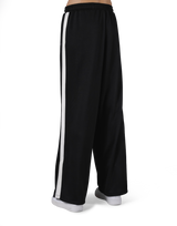 Side Line Track Pants - Black