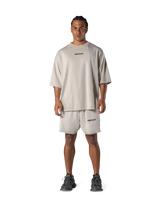 Vintage Original Pattern Extra Big T-Shirt - Ivory