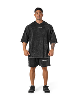 Vintage Original Pattern Extra Big T-Shirt - Black