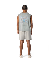 Metal Logo Box Tanktop - Mint