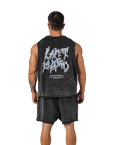 Metal Logo Box Tanktop - Black
