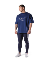 LÝFT Logo Big T-Shirt V.2 - Navy