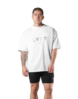 LÝFT Logo Big T-Shirt V.2 - White