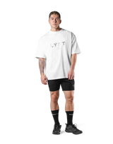 LÝFT Logo Big T-Shirt V.2 - White