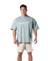 LÝFT Logo Big T-Shirt V.2 - L.Blue