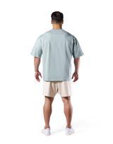 LÝFT Logo Big T-Shirt V.2 - L.Blue