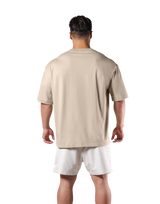 LÝFT Logo Big T-Shirt V.2 - Beige