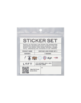 LÝFT Design Sticker Set Ver.1 - White