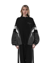 2Line Oversize Track Jacket V.2 - Black