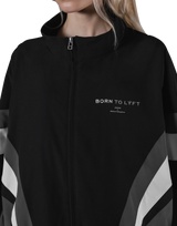 2Line Oversize Track Jacket V.2 - Black