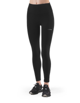 LYCRA® Brushed Inside Standard Leggings - Black