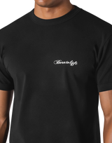 LÝFT Ringer T-Shirt - Black