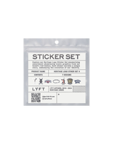 LÝFT Design Sticker Set Ver.2 - Pink