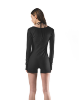 Square Neck Jumpsuit - Black