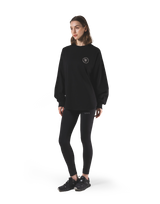 Back Graphic Long Sleeve T-Shirt - Black