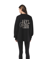 Back Graphic Long Sleeve T-Shirt - Black