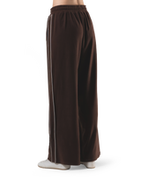 Velour Track Pants - Brown