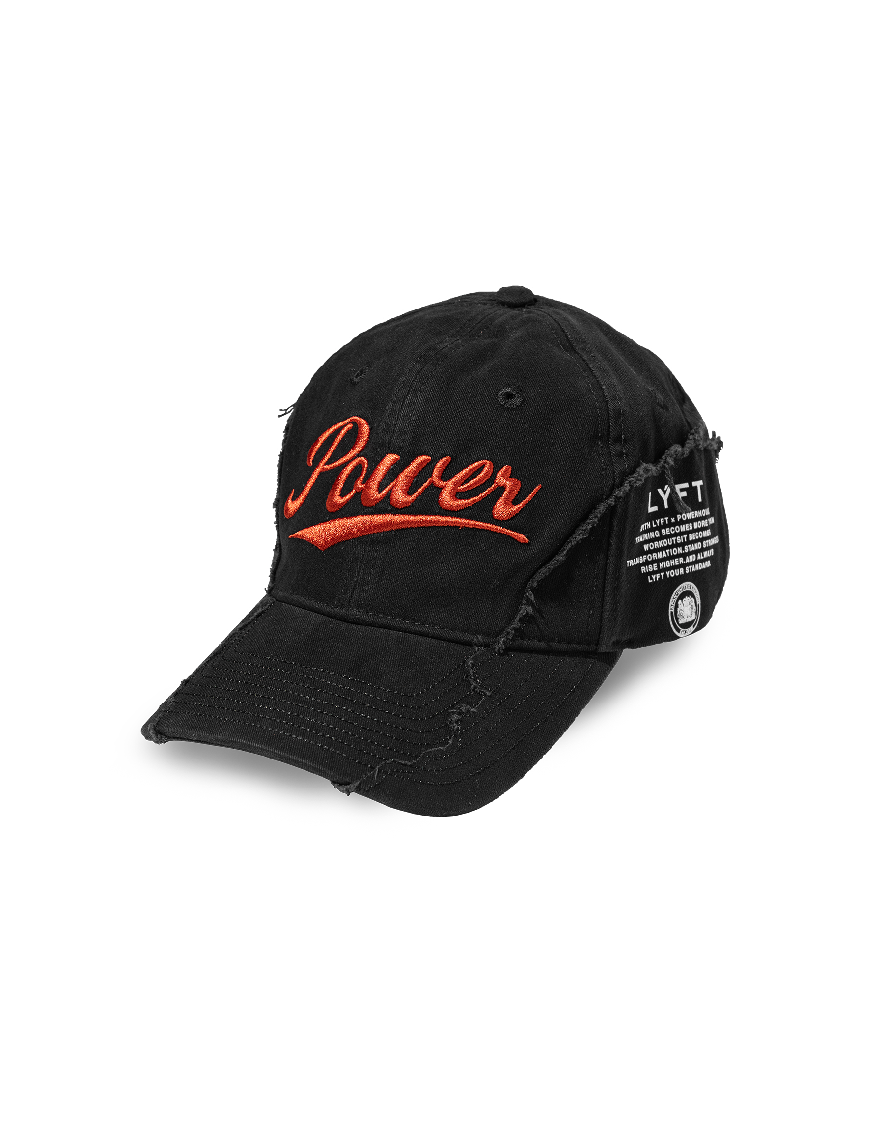 LÝFT × Power House Gym Vintage Cap - Black