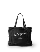 LÝFT × Power House Gym Vintage Tote Bag - Black