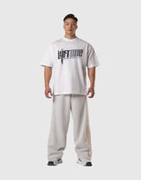 LÝFT ONE Graphic Big T-Shirt - White