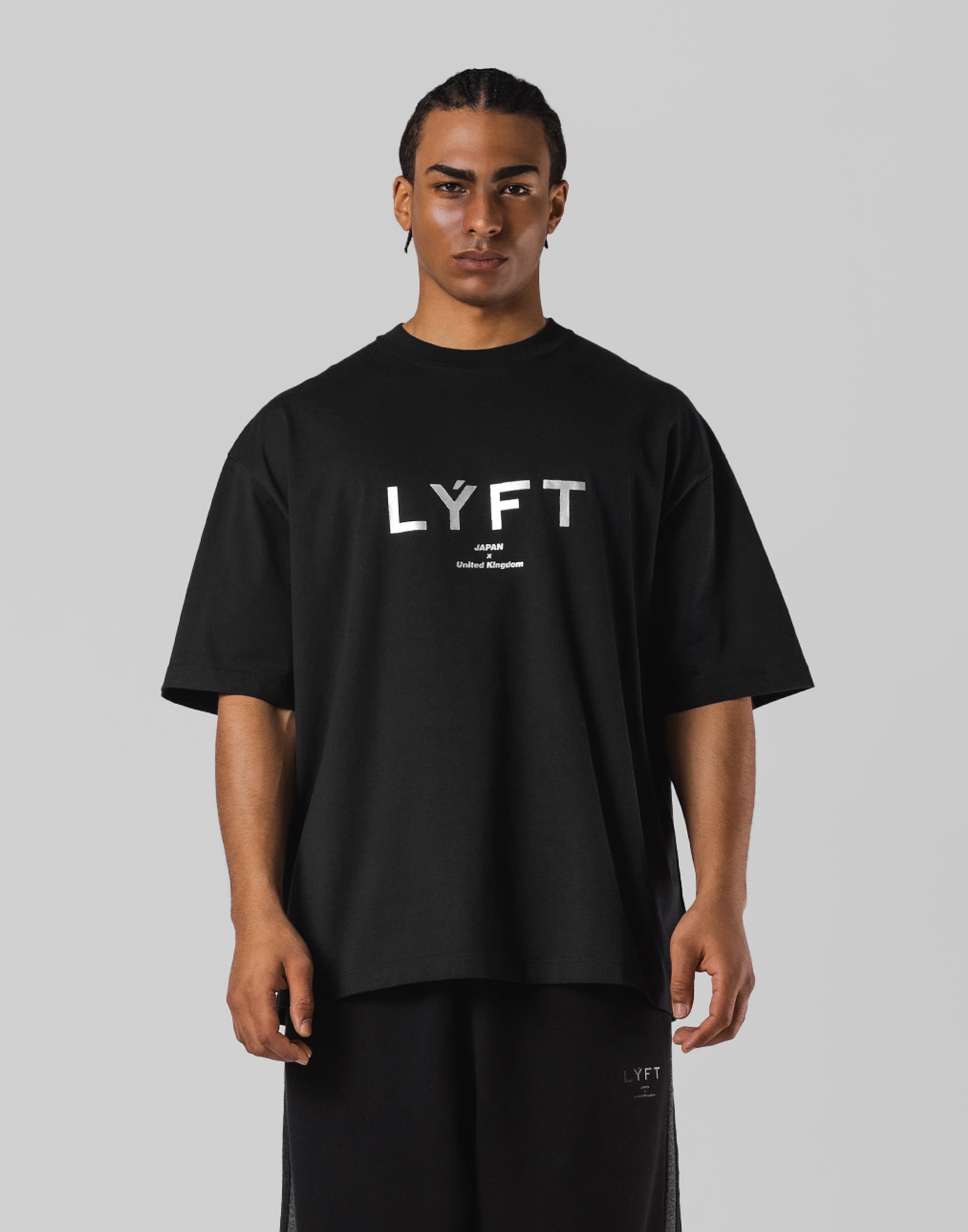 LYFT オーバーサイズ Tシャツ ブラック SIZE M LYFT Wide Big-size T-Shirt 2 - Black – LÝFT