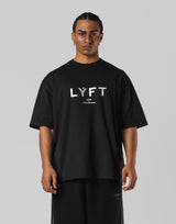 LÝFT Logo Big T-Shirt V.2 - Black
