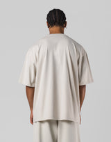 One Point LÝFT Logo Vintage Big T-Shirt - Ivory